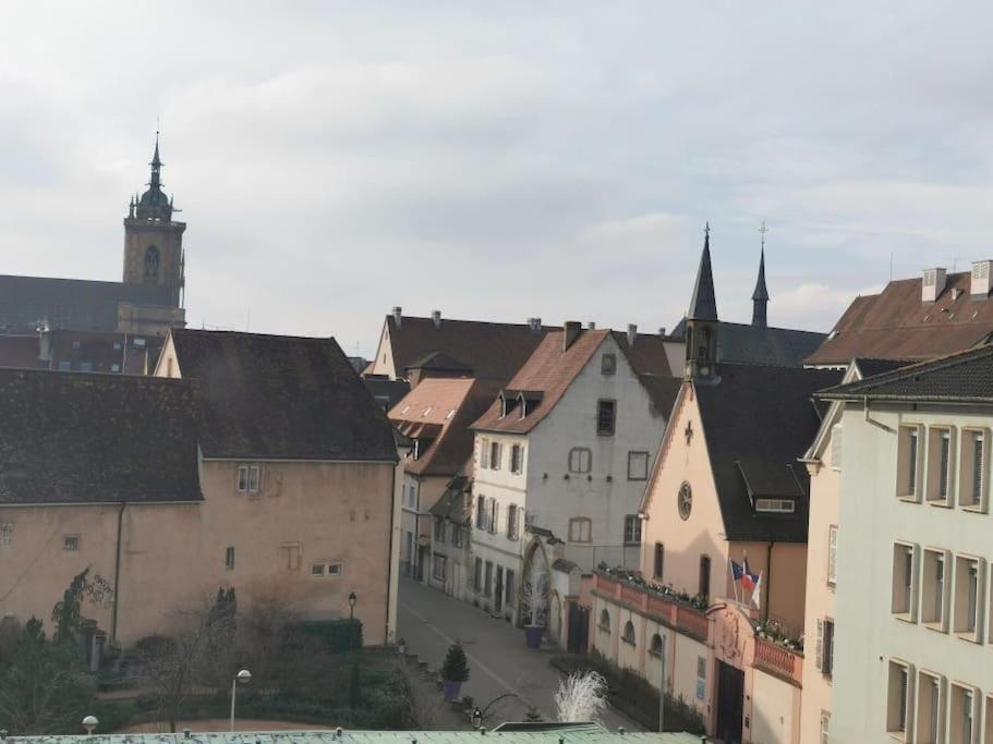 Logement Colmar Centre Avec Parking Buitenkant foto