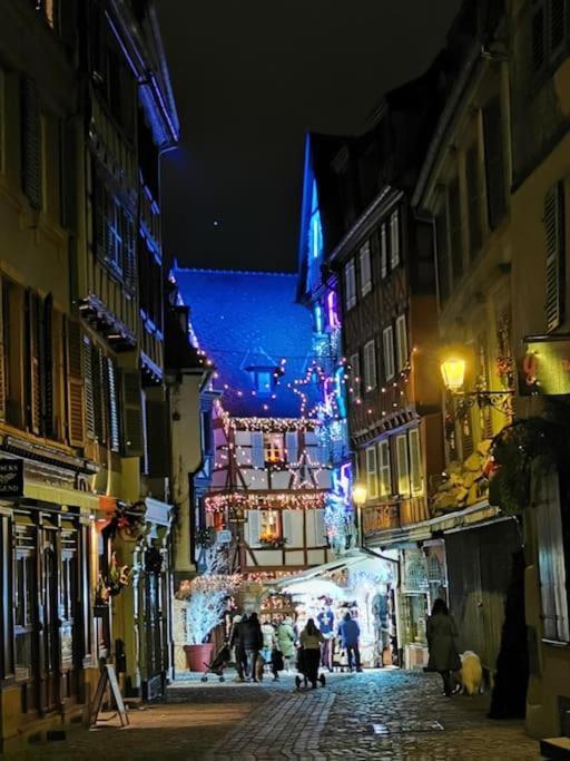 Logement Colmar Centre Avec Parking Buitenkant foto