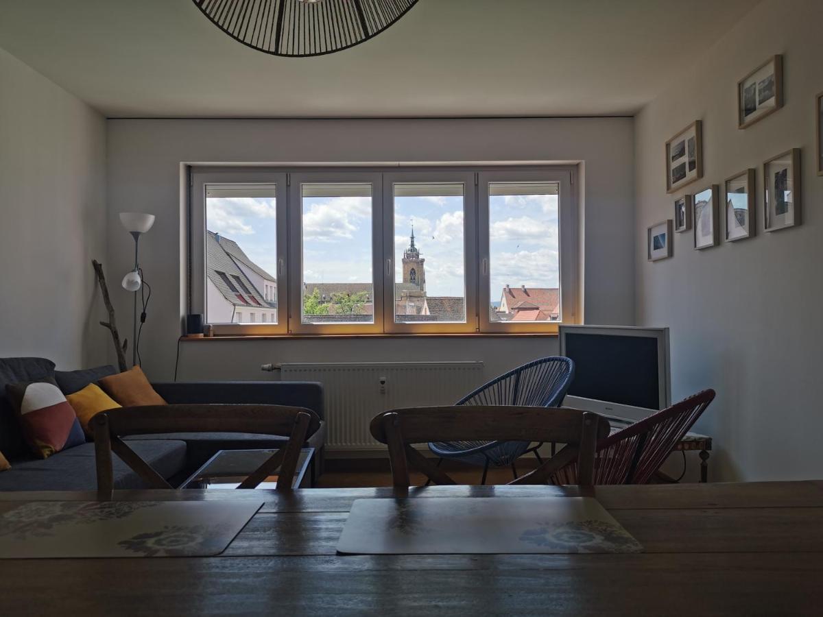 Logement Colmar Centre Avec Parking Buitenkant foto