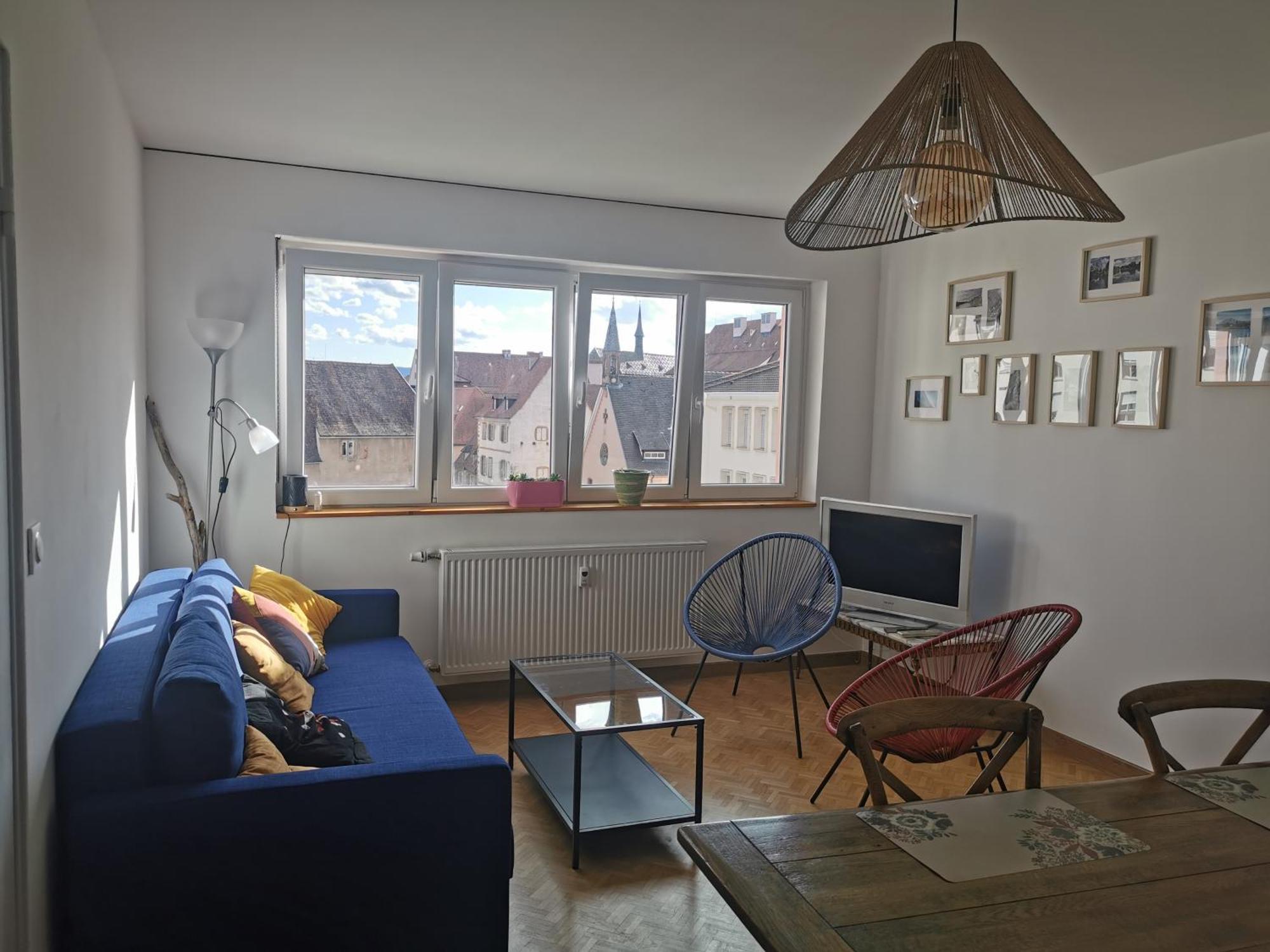 Logement Colmar Centre Avec Parking Buitenkant foto